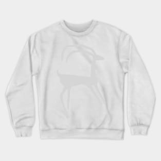 The gazelle (Petroglyph) Crewneck Sweatshirt